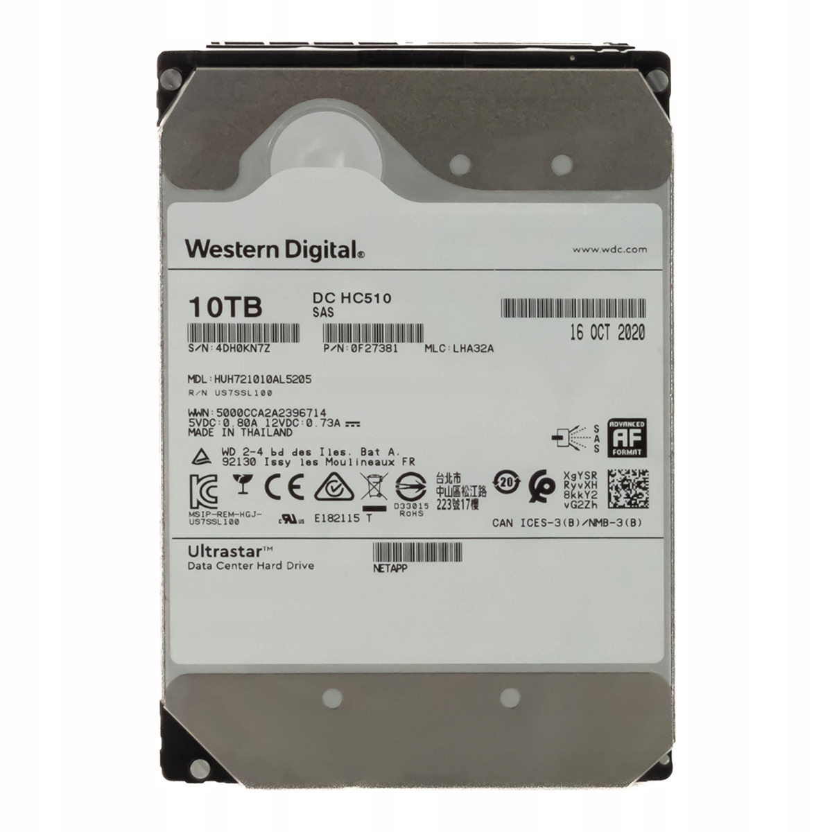 Dysk Western Digital HUH721010AL5205 10 GB 3,5