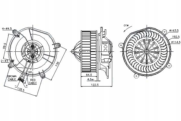 Nissens Dmychadlo Mercedes Cls (C219), E T-model (s Asistent řidiče #28