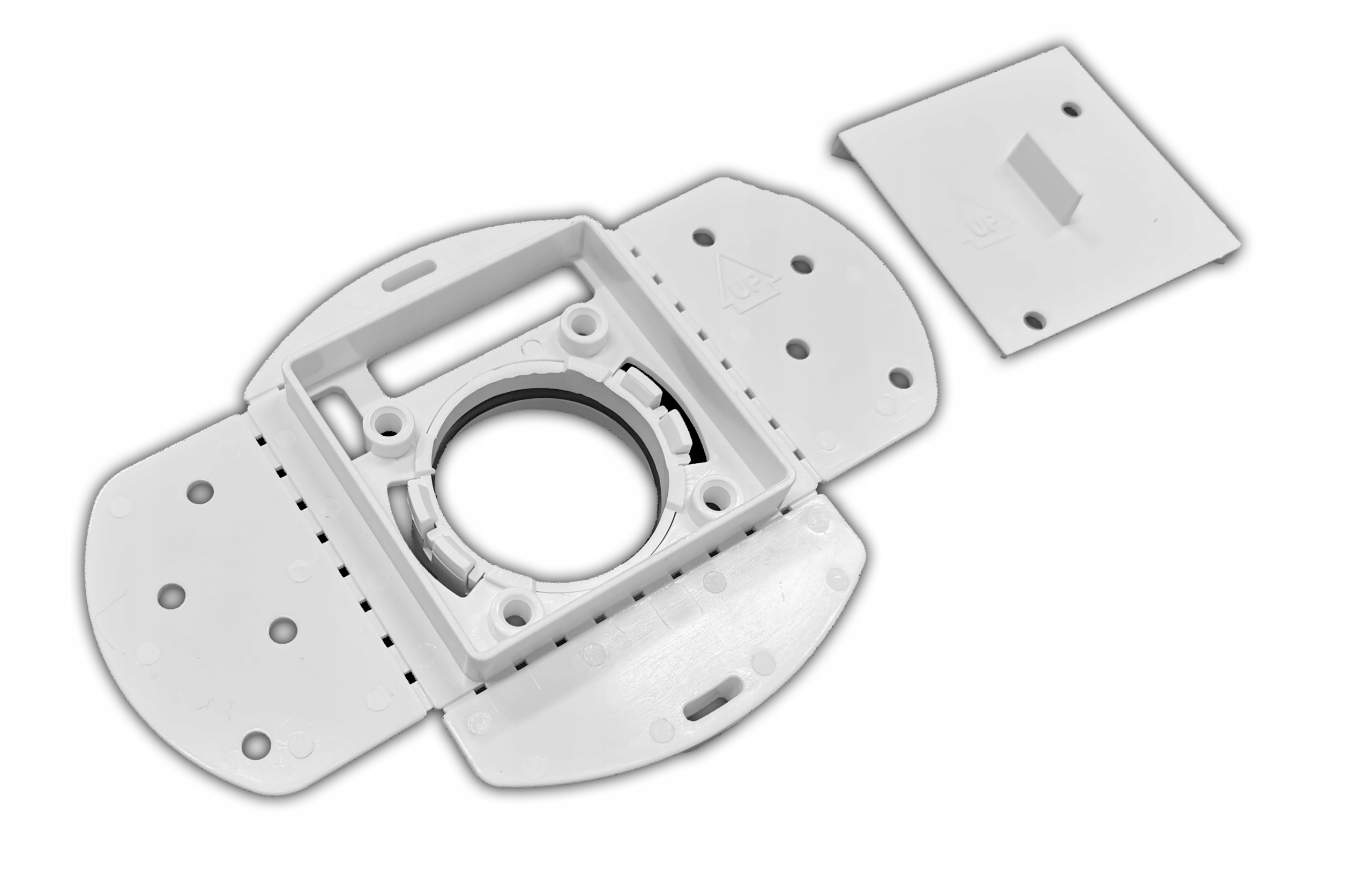 Zestaw montażowy 3GN + 2xSZUF Odkurzacz Centralny Kolor biały