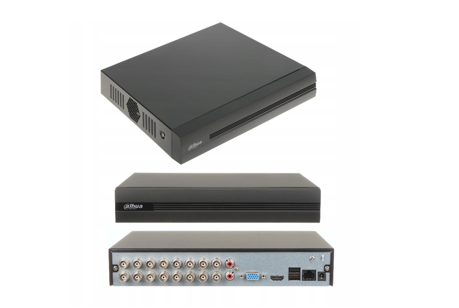 Rejestrator Dahua XVR1B16-I/T 5w1 16 kamer Hybryda
