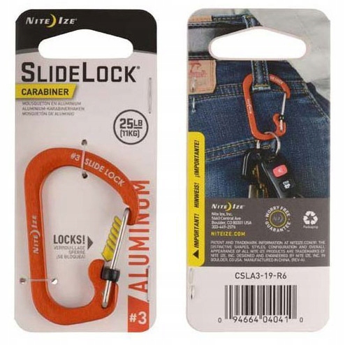

Karabińczyk Nite Ize SlideLock Carabiner 3
