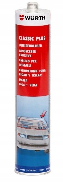 

Klej Do Szyb Samochodowych Wurth Plus 310 ml