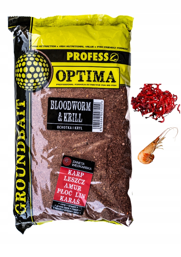 Zanęta Wędkarska Profess Optima Ochotka Kryl 1kg