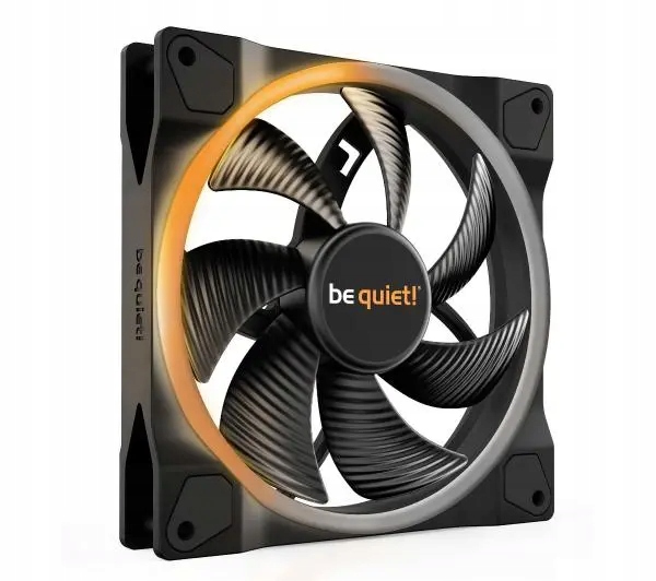 Wentylator do komputera be quiet! Light Wings Pwm 140mm 1500 obr/min Czarny