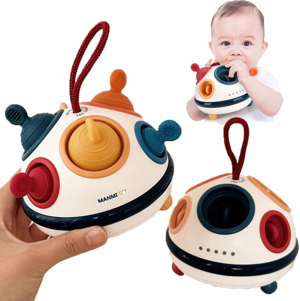 ZABAWKA SENSORYCZNA DLA DZIECI PODRÓŻNA 6 - 18 MIESIĘCY FELLY