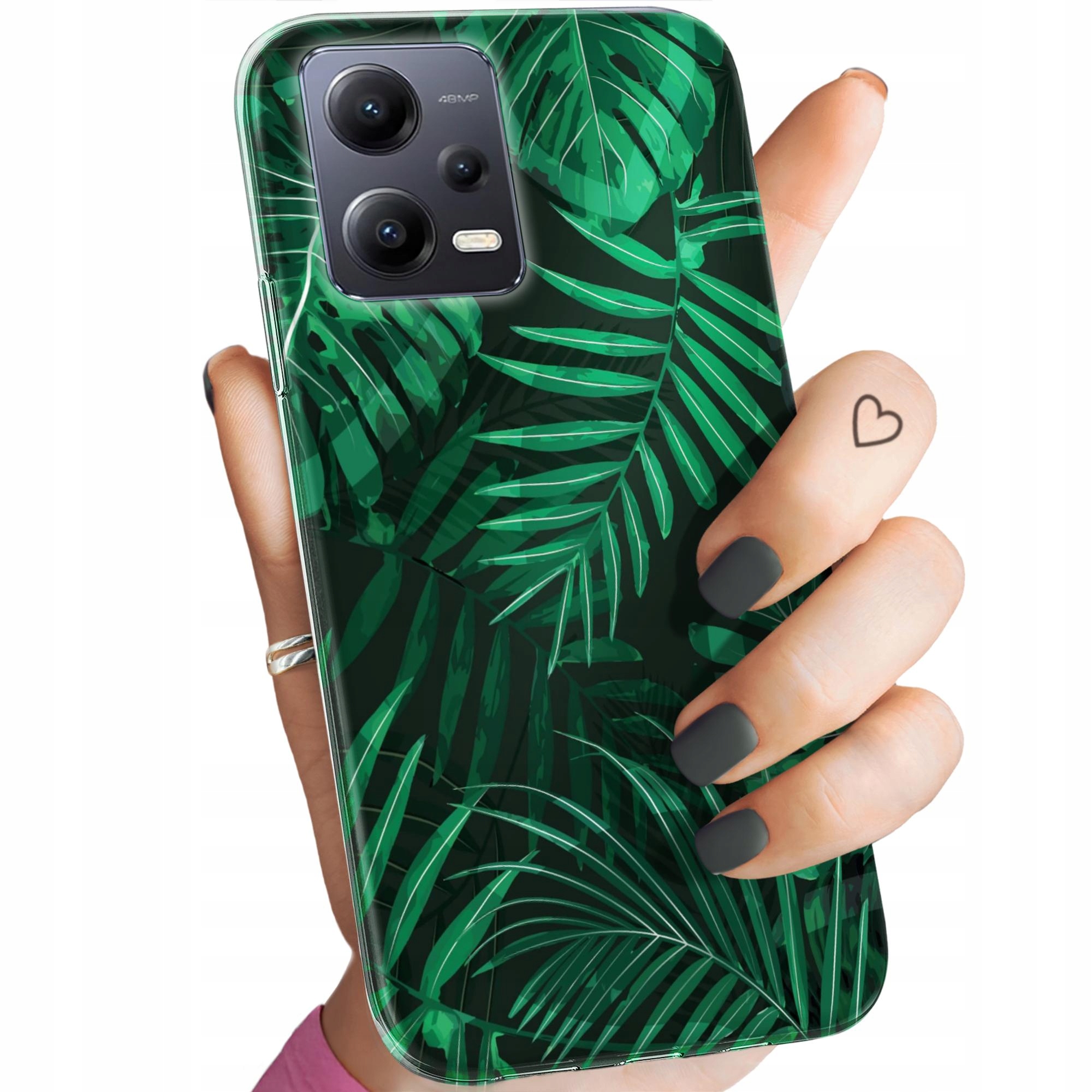 Etui Do Redmi Note 12 5G Poco X5 Liście Liściaste Natura Obudowa