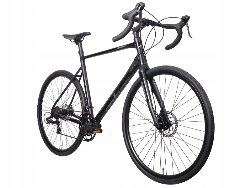 Rower gravel Mbm Starlight 28 cali męski Czarny