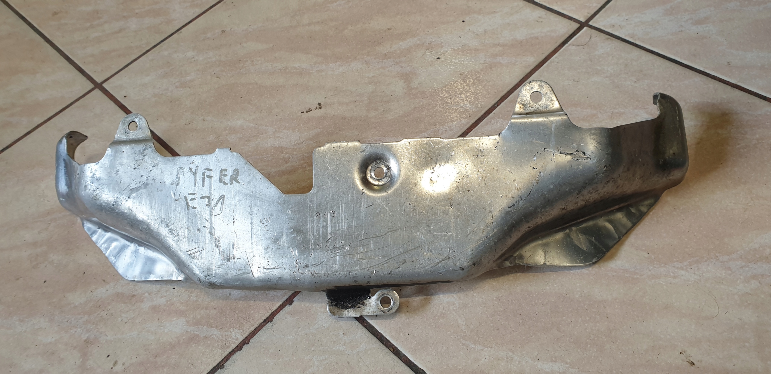 Blende Abdeckung TERMICZNA hinten MOSTU DYFRA BMW X5 E70 X6 E71 OE