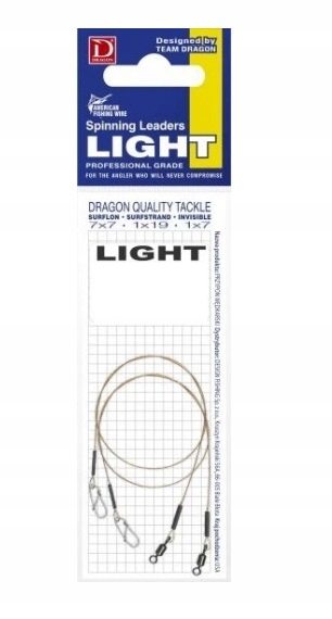 

Dragon Przypon Surfstrand 1x19 30cm 5kg Light