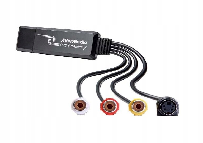 Avermedia DVD EZMaker 7 Usb Gold/ Strih videa/ Usb/ Cinch/ S-Video