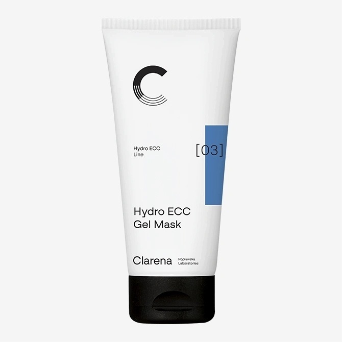 Żelowa maska nawilżająca Clarena Hydro Ecc Gel Mask