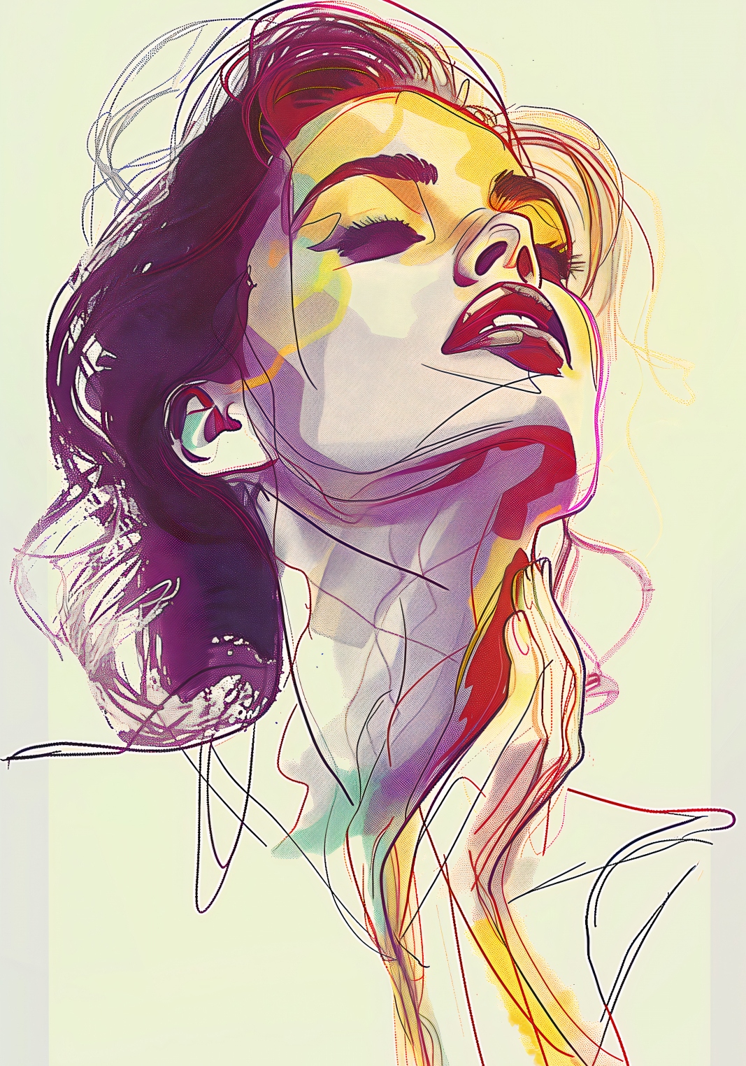 Plakát 70x100 cm Plynulost