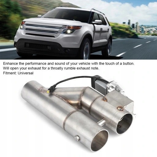 ELEKTRYCZNA PRZEPUSTNICA WYDECHU NA PILOTA 2.5IN Typ samochodu Niezdefiniowany