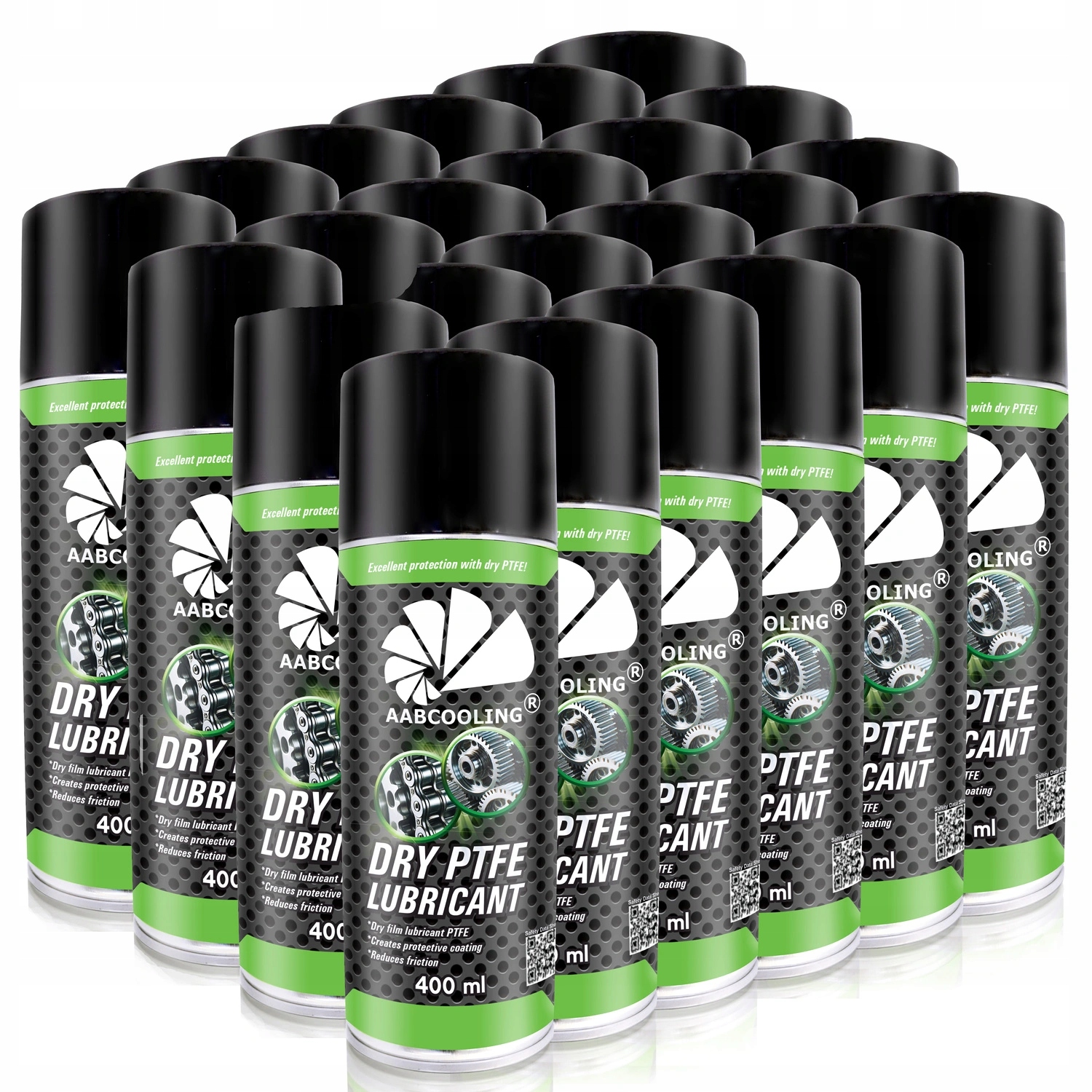 Suchý Teflónový Smar 24 x 400 ml Nepriťahuje Nečistoty, Odolný Voči Teplotám