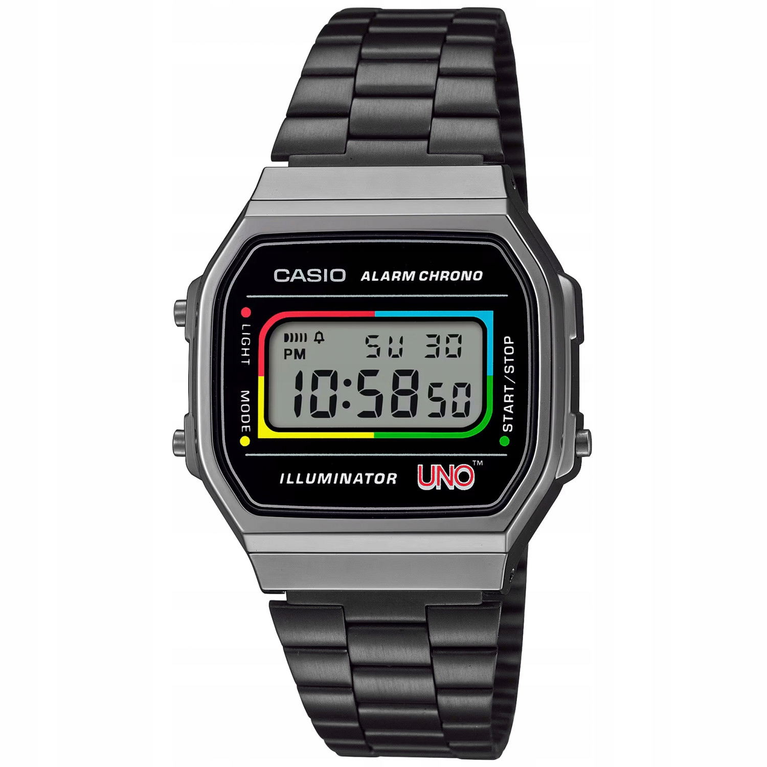 Hodinky Casio Vintage Maxi x Uno A168WEUC-1AER černé