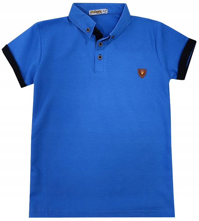 POLO POLÓWKA koszulka T-SHIRT niebiesk 12/13 H308E