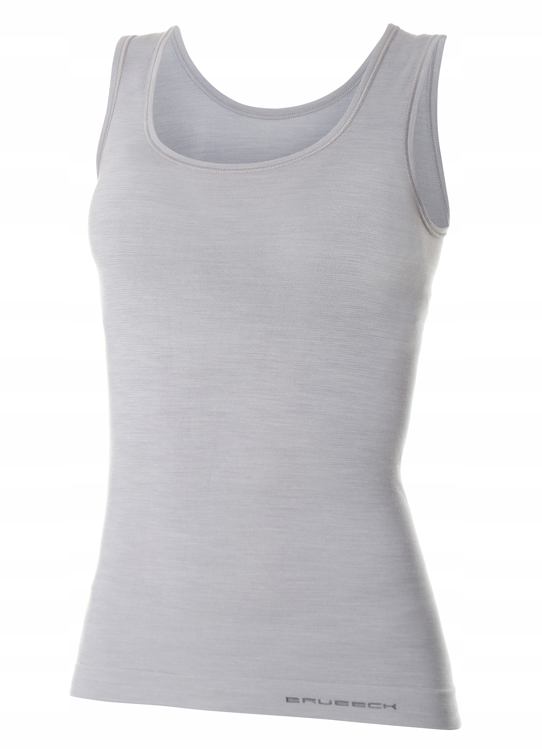 BRUBECK TA10170 koszulka damska bezrękawnik - L Dekolt okrągły