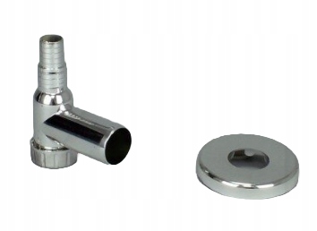 Syfon pralkowy nadtynkowy chrom Inter-Sano