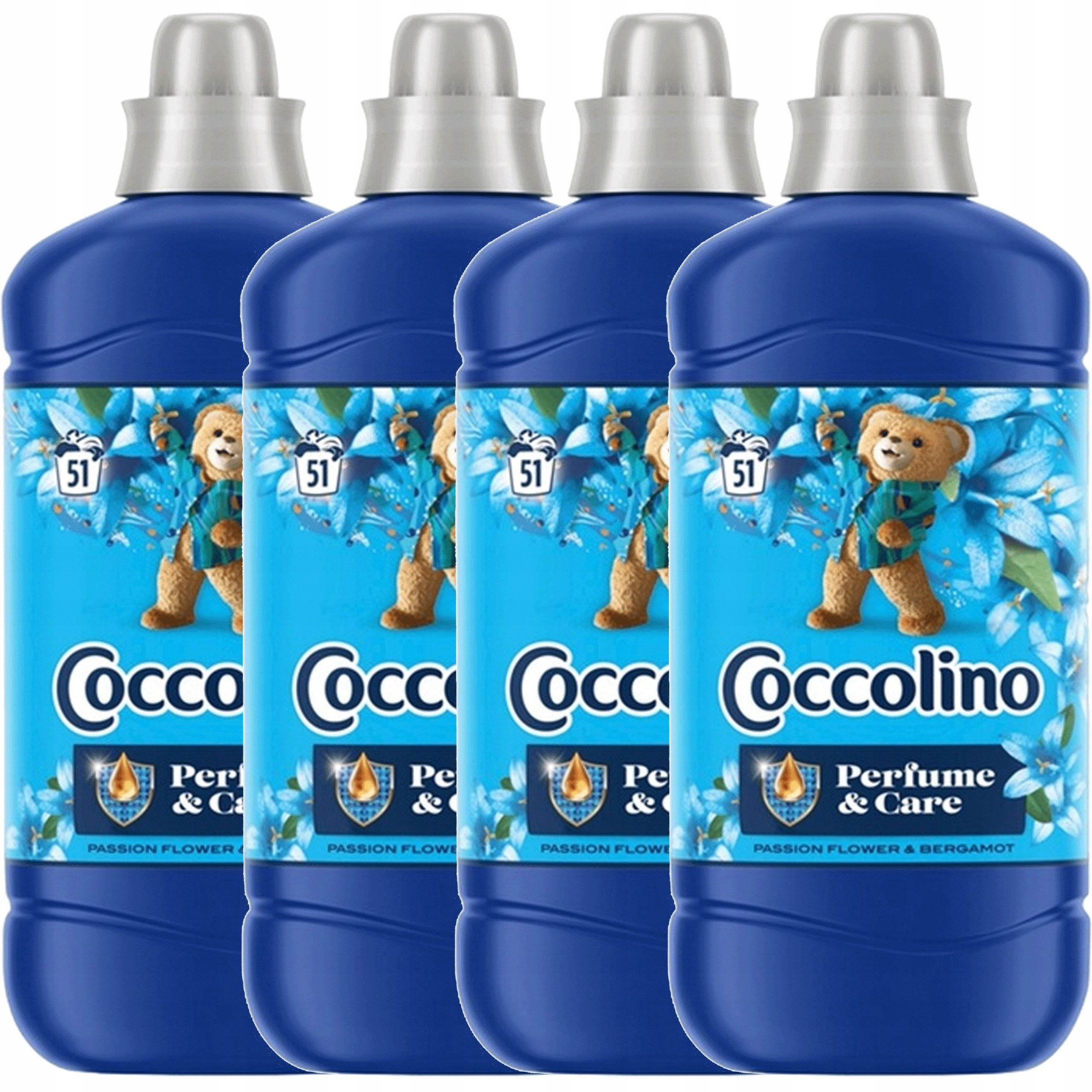 Levně tekutá aviváž Coccolino Creations Passion Flower & Bergamot 1,275l x4