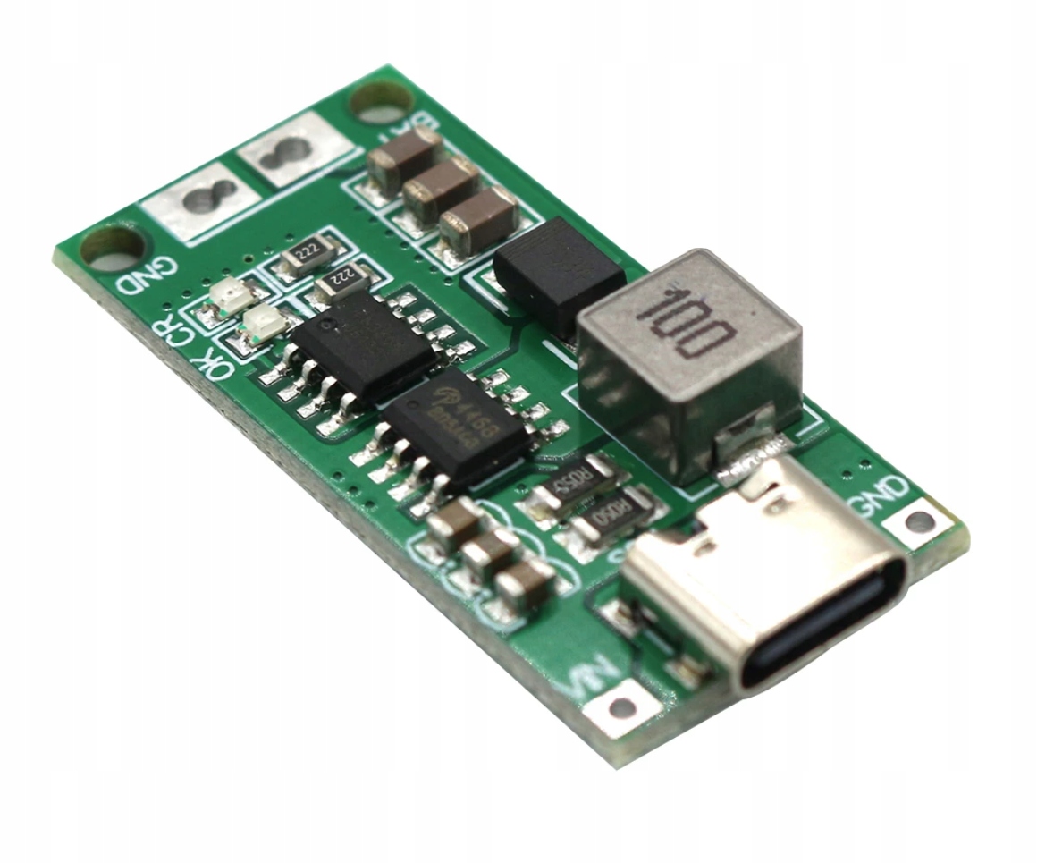 Ładowarka ogniw i akumulatorów Li-Ion Step-Up 2S 8,4V 2A USB-C 18650 / 0068