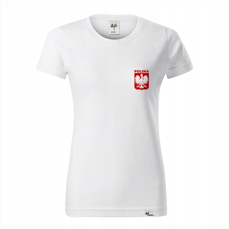 

KT042f - XXL /Koszulka damska Kibic Polski z orłem