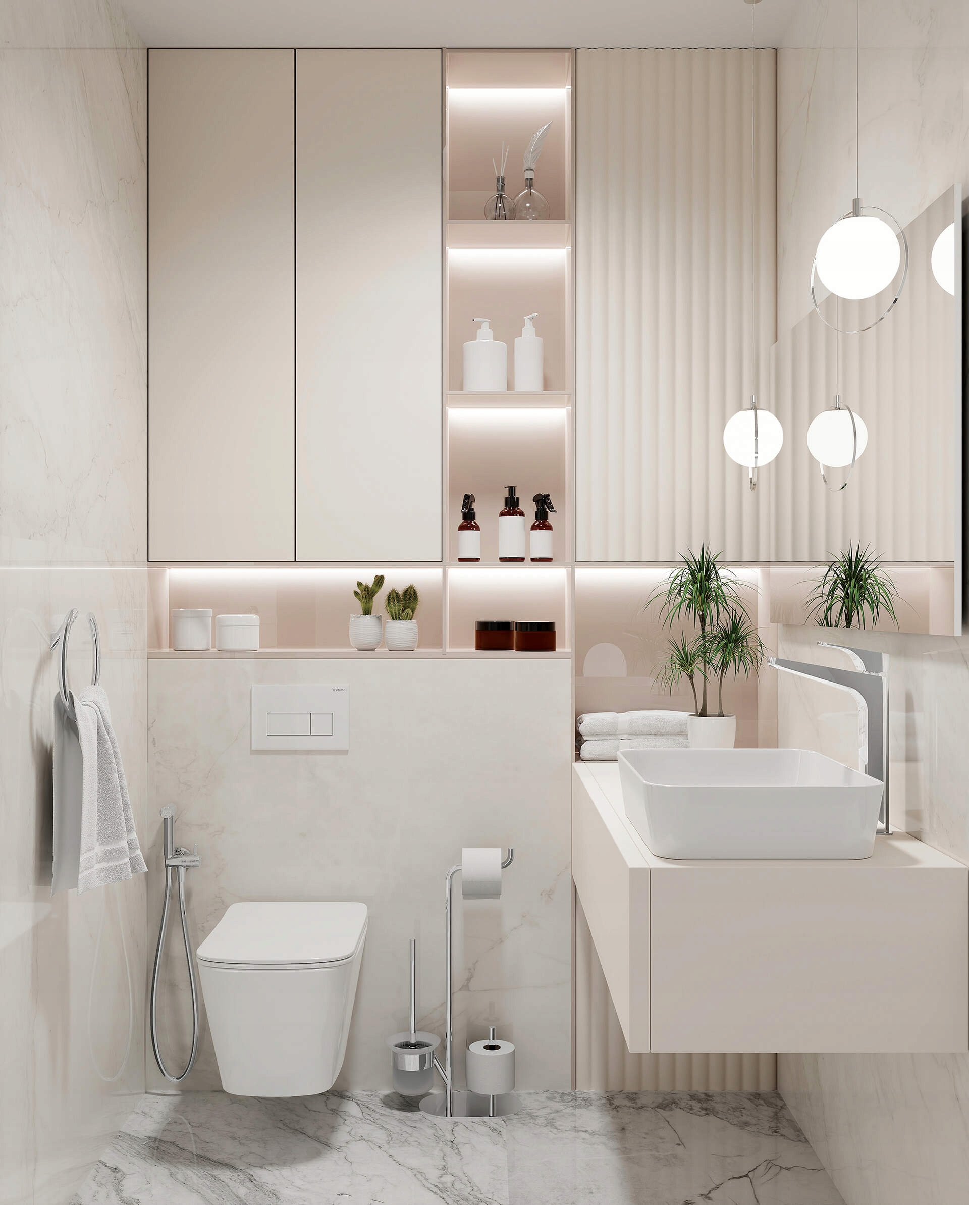 Deante Bidetta Zestaw bidetta punktowy ANW 051B Kod producenta ANW 051B