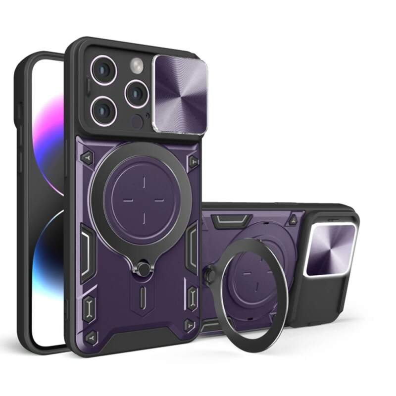 Plecki Techsuit do Apple iPhone 16 Pro Max fioletowy