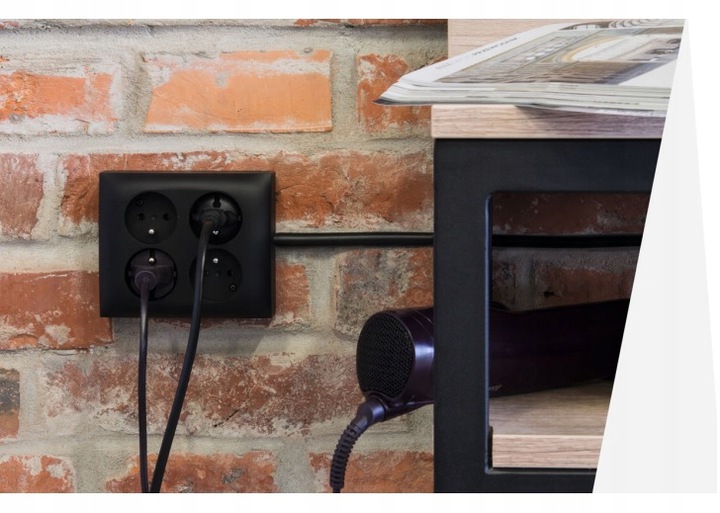 AQUACLICK PRZYCISK DZWONEK NATYNKOWY BIAŁY IP44 Typ Klasyczny