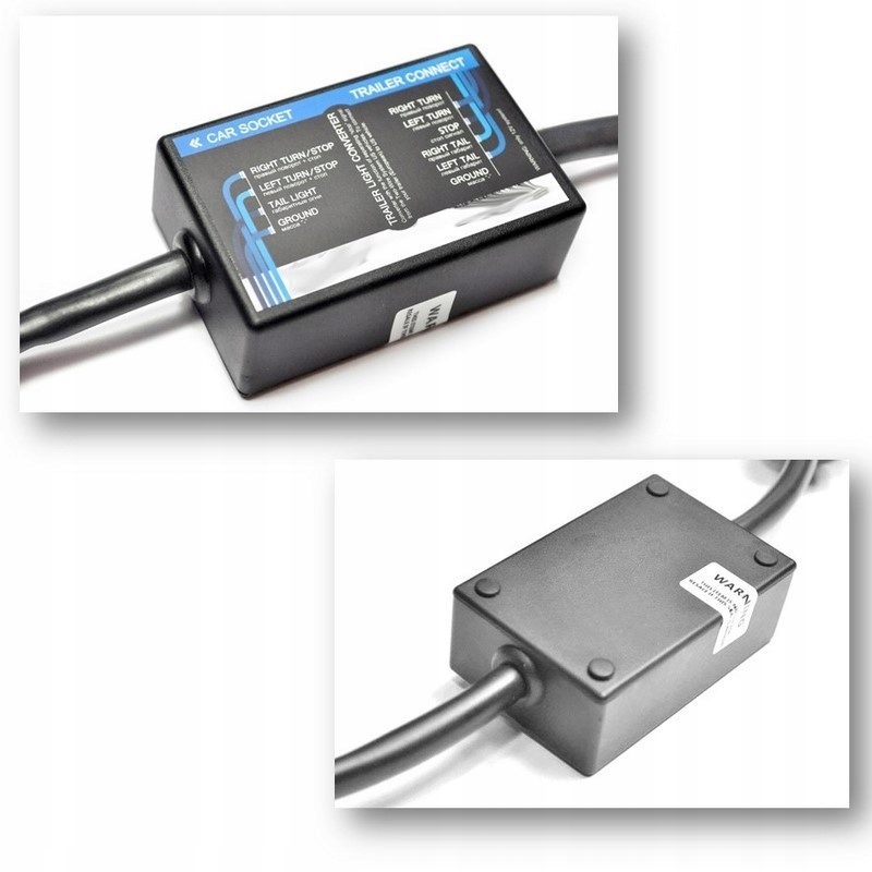 Konwerter Adapter Elektryki 4 pin USA na 7 pin EU do GMC Colorado II 2012- Producent inny