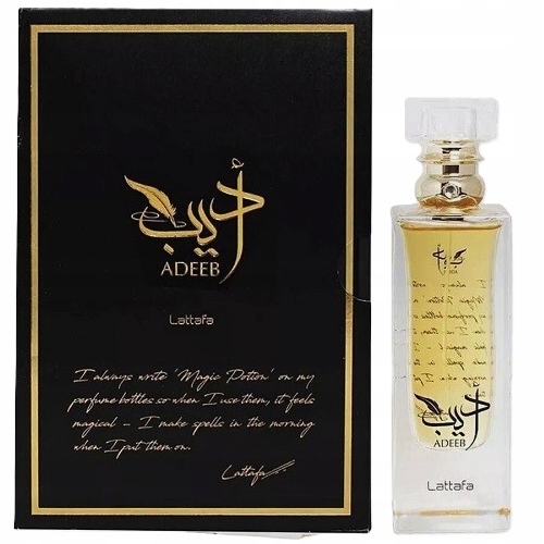 Lattafa Adeeb Parfém Unisex 80 ml Elegantní kompozice pro sebevědomé