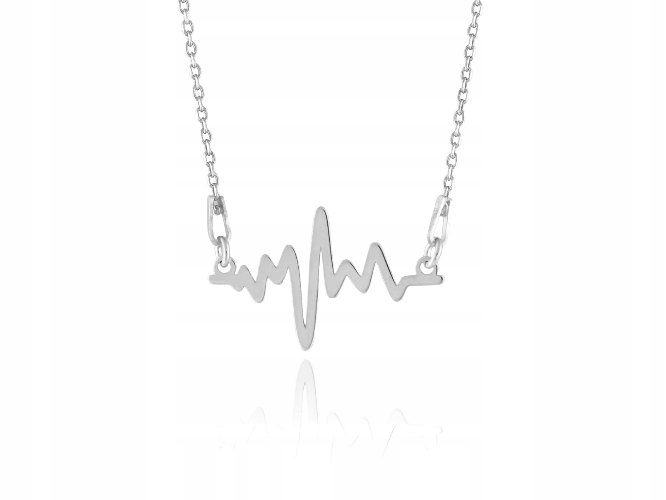 

Naszyjnik linia serca życia Celebrytka 50 cm SR925