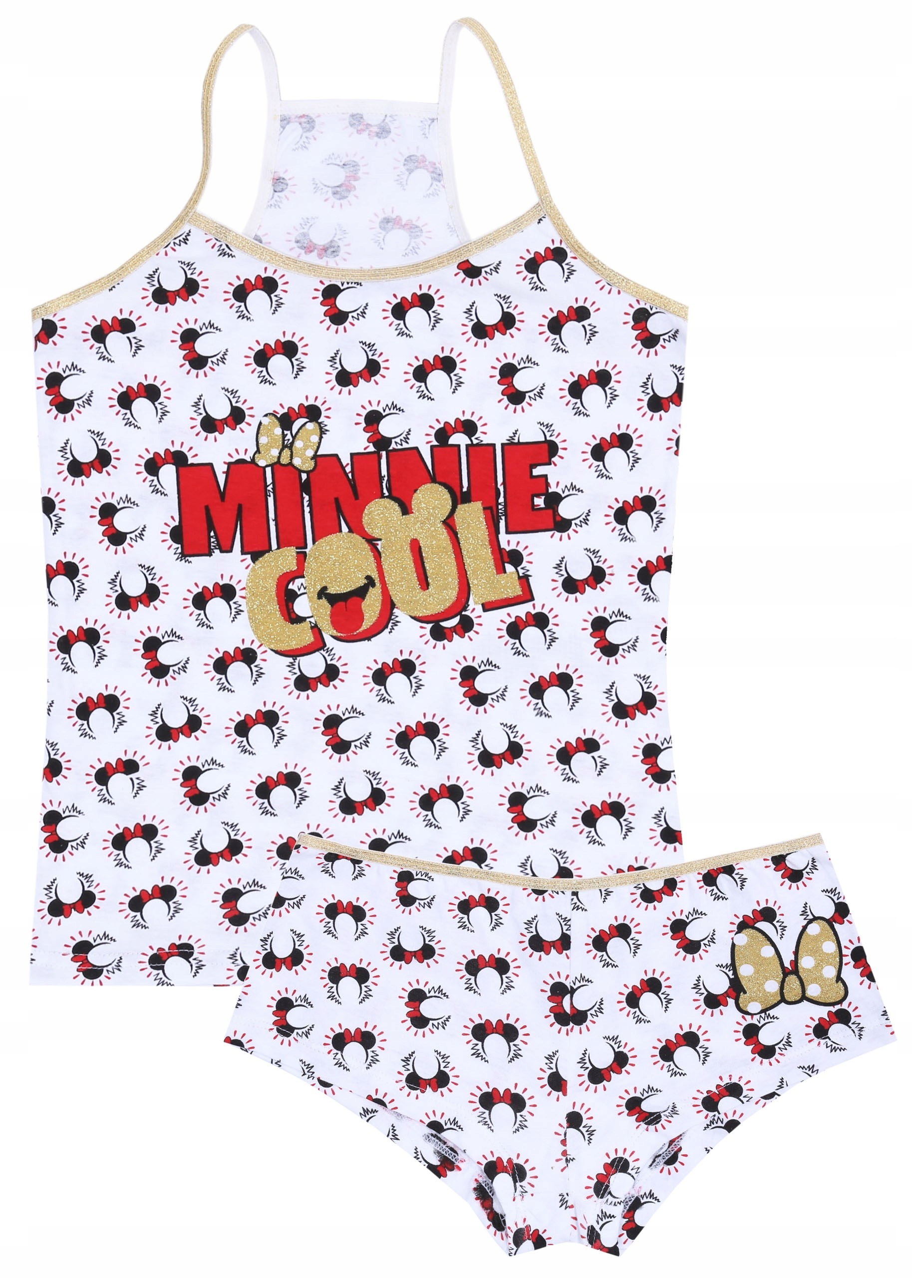 

Komplet: majtki + koszulka Myszka Minnie 146 cm