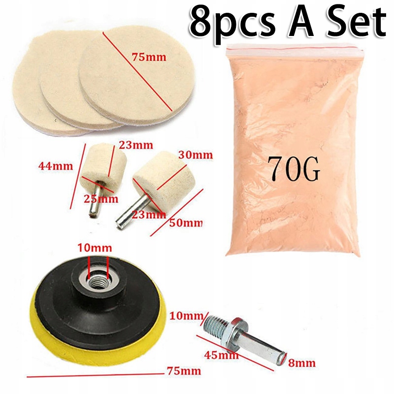 Для Полірування лобового скла ремонт подряпин