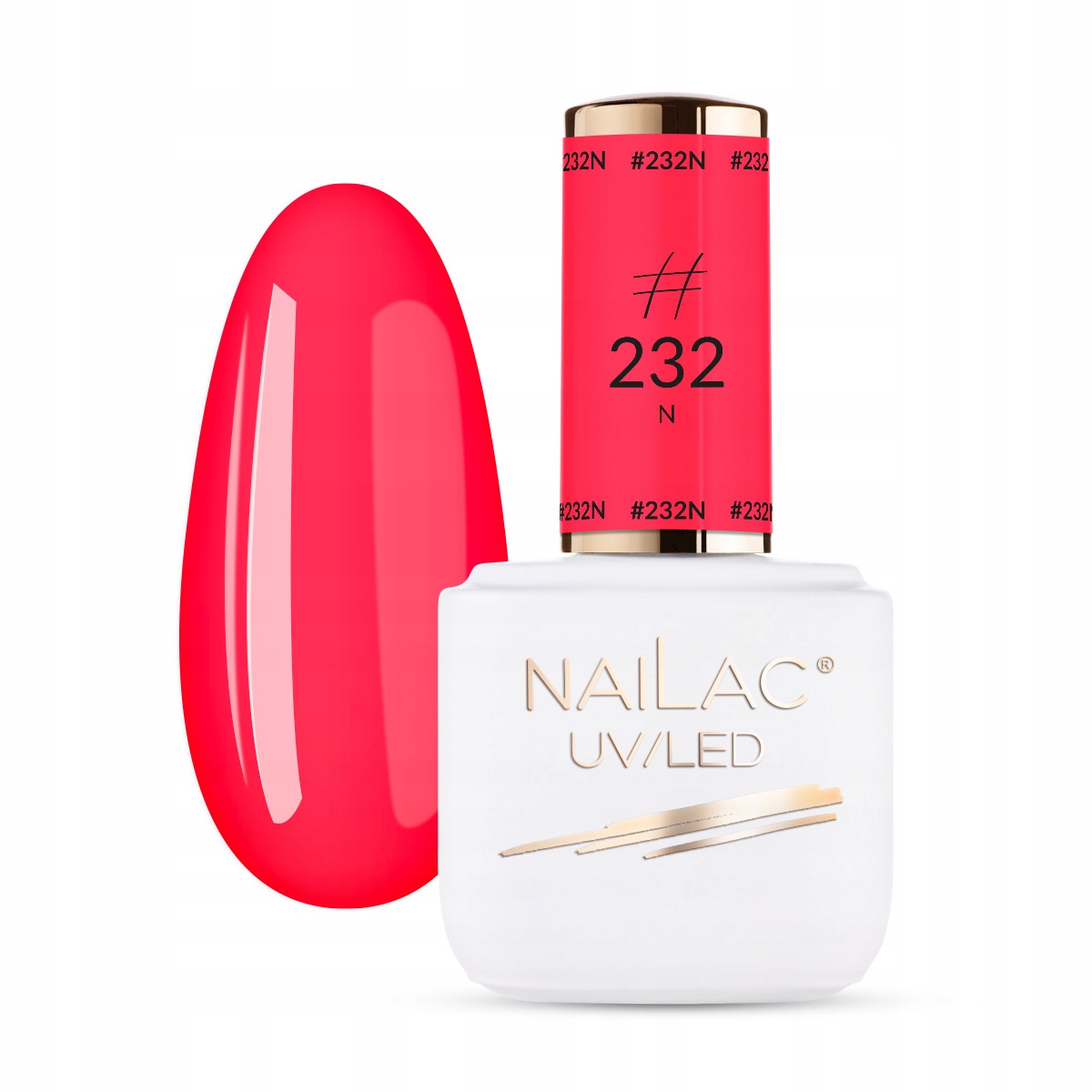 

#232N Lakier hybrydowy NaiLac 7ml