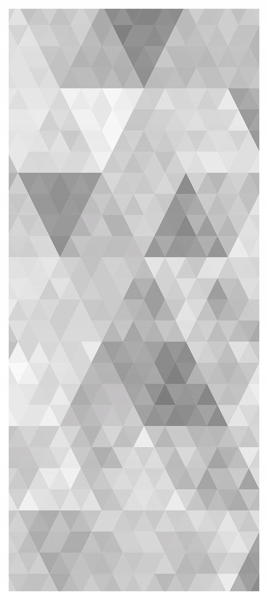 Fototapeta Geometrické šedé Romby a trojúhelníky styl 91x211 lepidlo