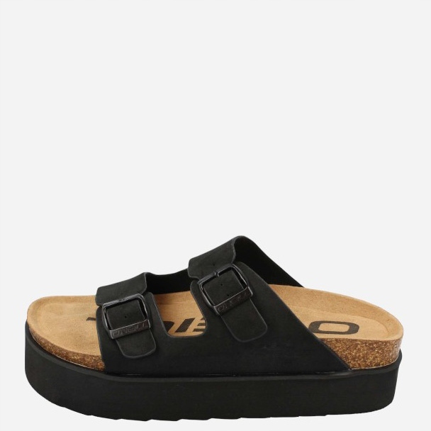 Nazouváky s přezkami na platformě O'Neill Sandy Platform Slider Low