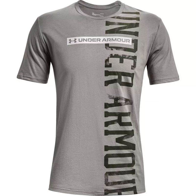 Tričko Under Armour Vertical Signature Ss Men Grey XXL
