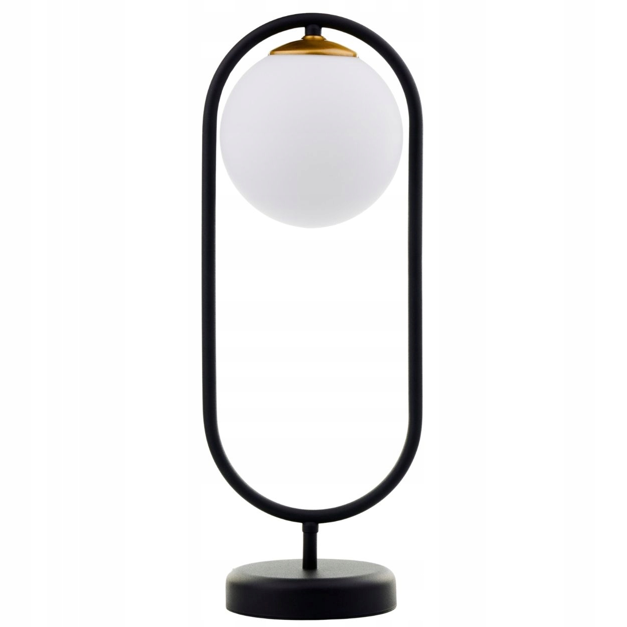 Stolová lampa Igon čierna zlatá 1xE14 Dekoratívne Stolové Osvetlenie IP20