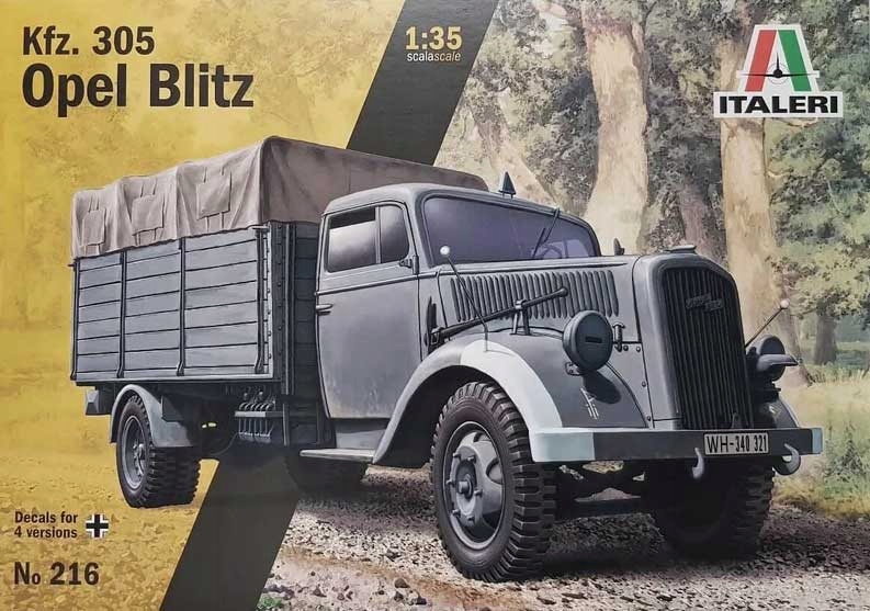 Italeri 0216 1/35 Kfz.305 Opel Blitz