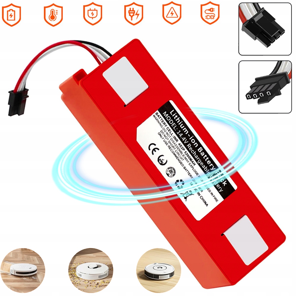 Akumulátor Pro Xiaomi Roborock S50 S51 S55 Vysavač Max 5200 Mah