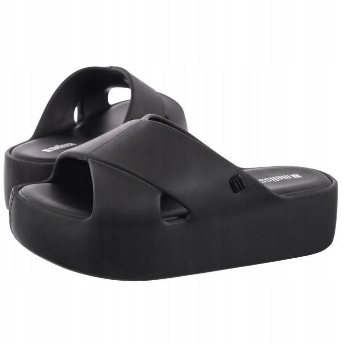 Dámské boty Nazouváky na platformě Melissa Free Cross Ad 37857 Černé