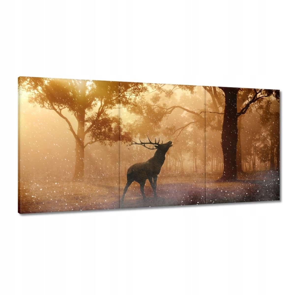 Obrazy 180x90 Jeleň v lese