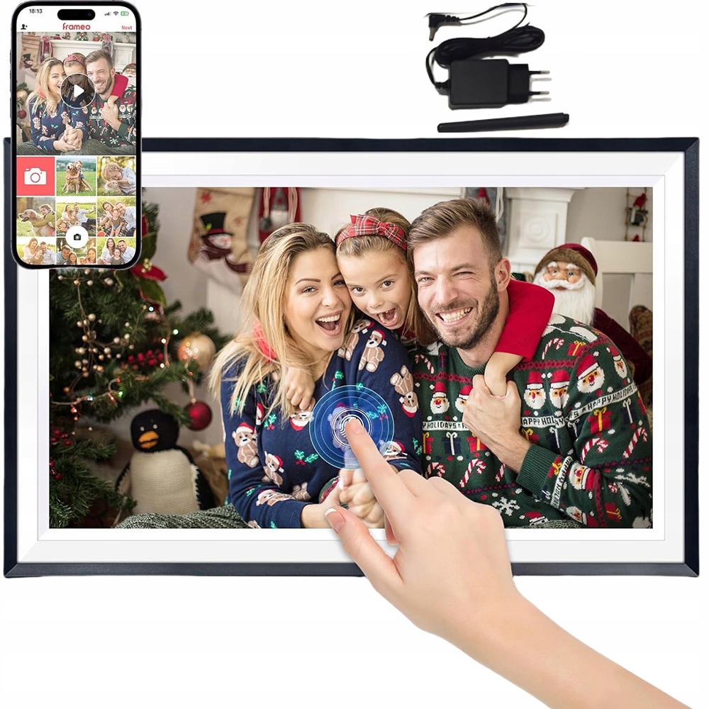 32GB 15,6PALCOVÝ Digitální Rámeček Na Fotografie S Funkcí Automatického Otáčení