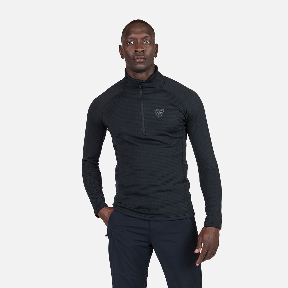 Rossignol Bluza Narciarska Męska Blackside Fleece Hz czarny
