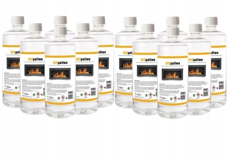 

Zestaw 12L Biopaliwo Bioetanol płyn do biokominka