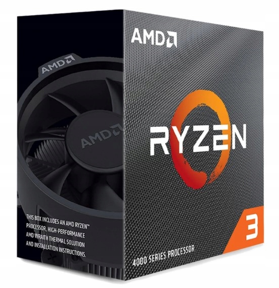 KOMPUTER GAMING TOWER RYZEN 3 4100 32/480SSD RX 6400 4GB WIN10 + AKCESORIA Marka inna