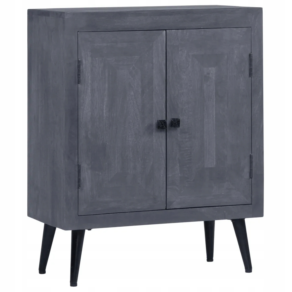 Szafka z litego drewna mango, 60 x 30 x 76 cm