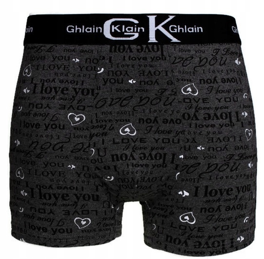 6x BOKSERKI MĘSKIE BAWEŁNIANE L Rozmiar L