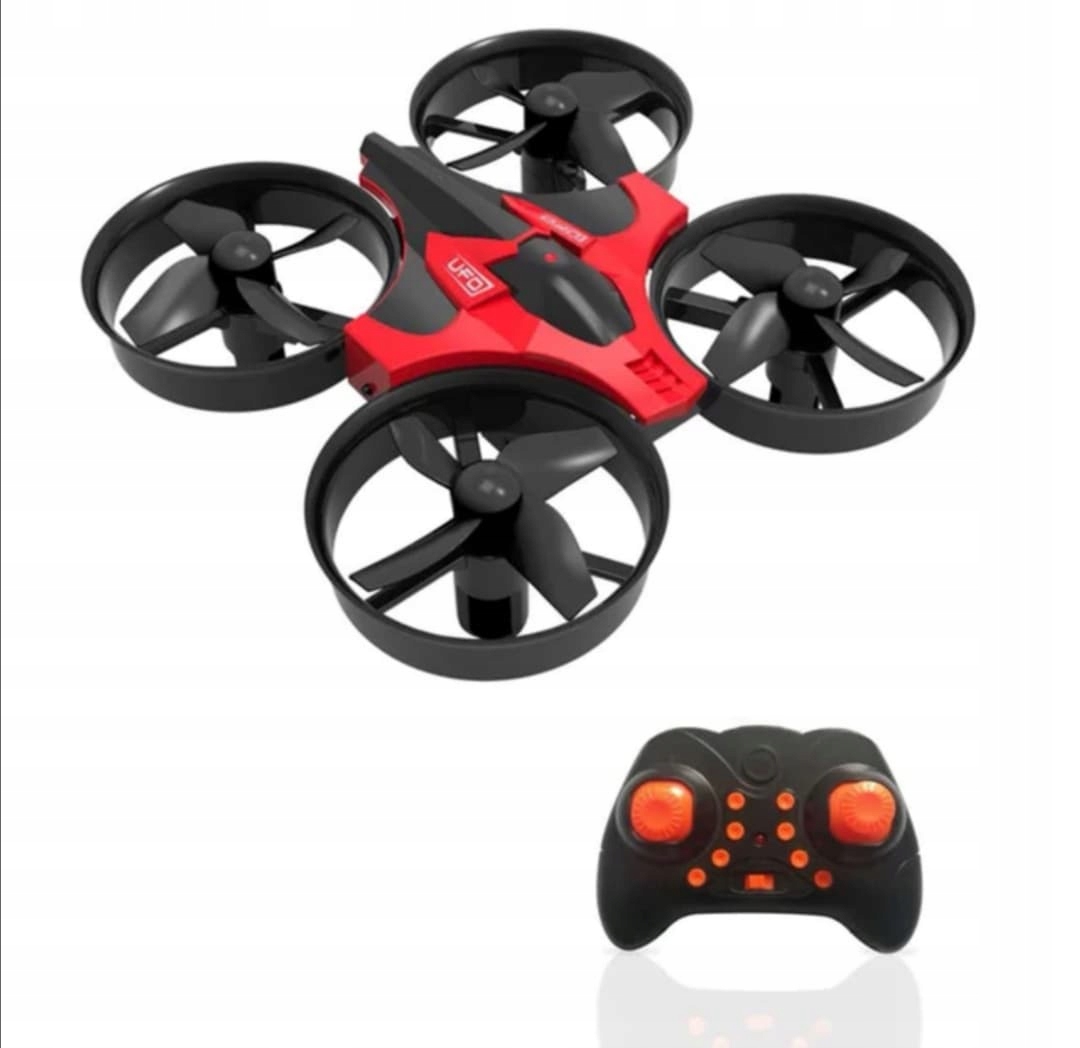 MINI DRON UFO QUADCOPTER OSŁONY KOMPAS AKROBACJE