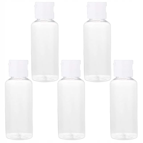 Cestovní Plastové Průhledné Lahve S Plnící Klapkou 50 ML 25